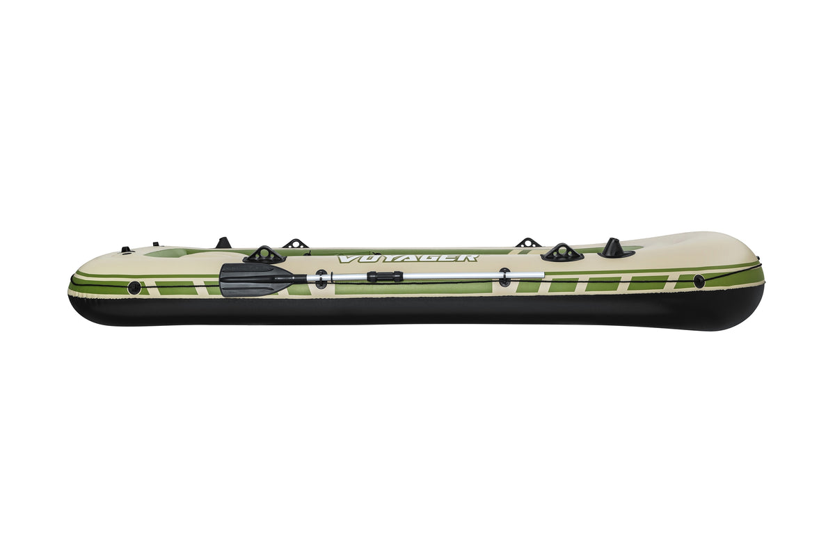 BATEAU GONFLABLE VOYAGERA© X4 SET HYDRO-FORCEA©, 350 X 145 CM, 4 ADULTES