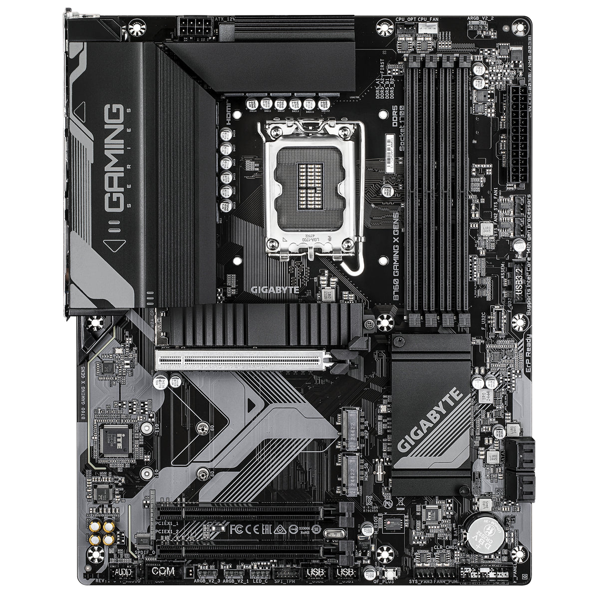 Carte mere - GIGABYTE - B760 GAMING X GEN5 - Format ATX - Chipset Intel B760 - PCIe 5.0