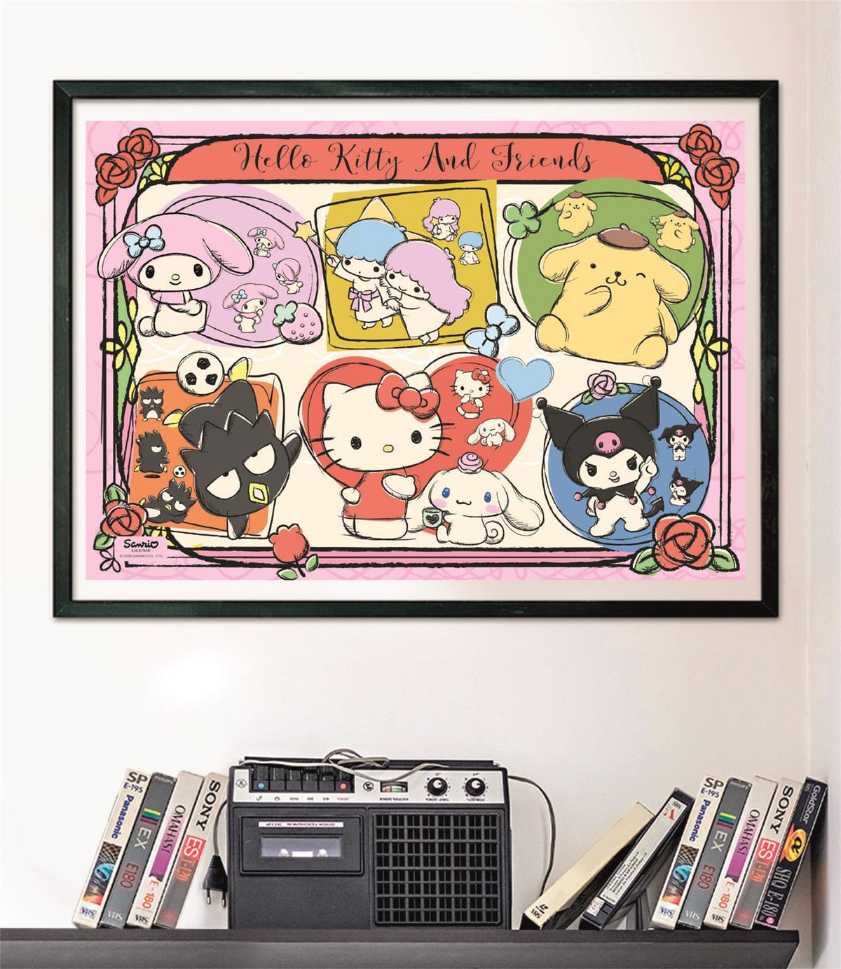 Puzzle 1000 pieces - Clementoni - Hello Kitty et ses Amis - Des 14 ans