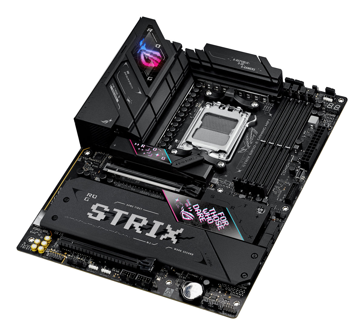 Carte mere - ASUS - ROG STRIX B850-E GAMING WIFI - AMD B850 - Emplacement AM5 ATX