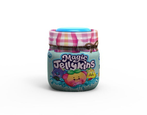 Magic Jellyskins - Pack de 1 - Peluche Surprise a collectionner - Modele aléatoire - a partir de 5 ans - Spin Master