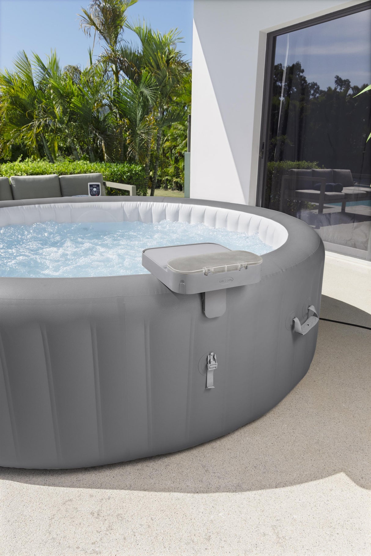 Lay-Z-Spa Plateau pour accessoires 4-en-1 pour spa gonflable 32 cm x 30 cm x 18 cm