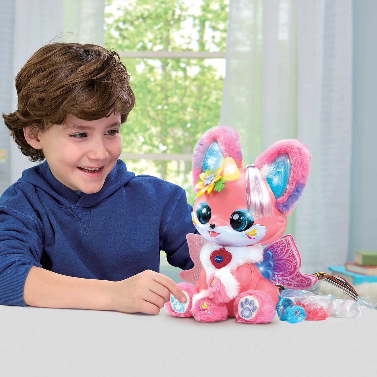 VTECH - LILI BEAUTY - COIFFURE ET MAQUILLAGE MAGIQUES - Rose