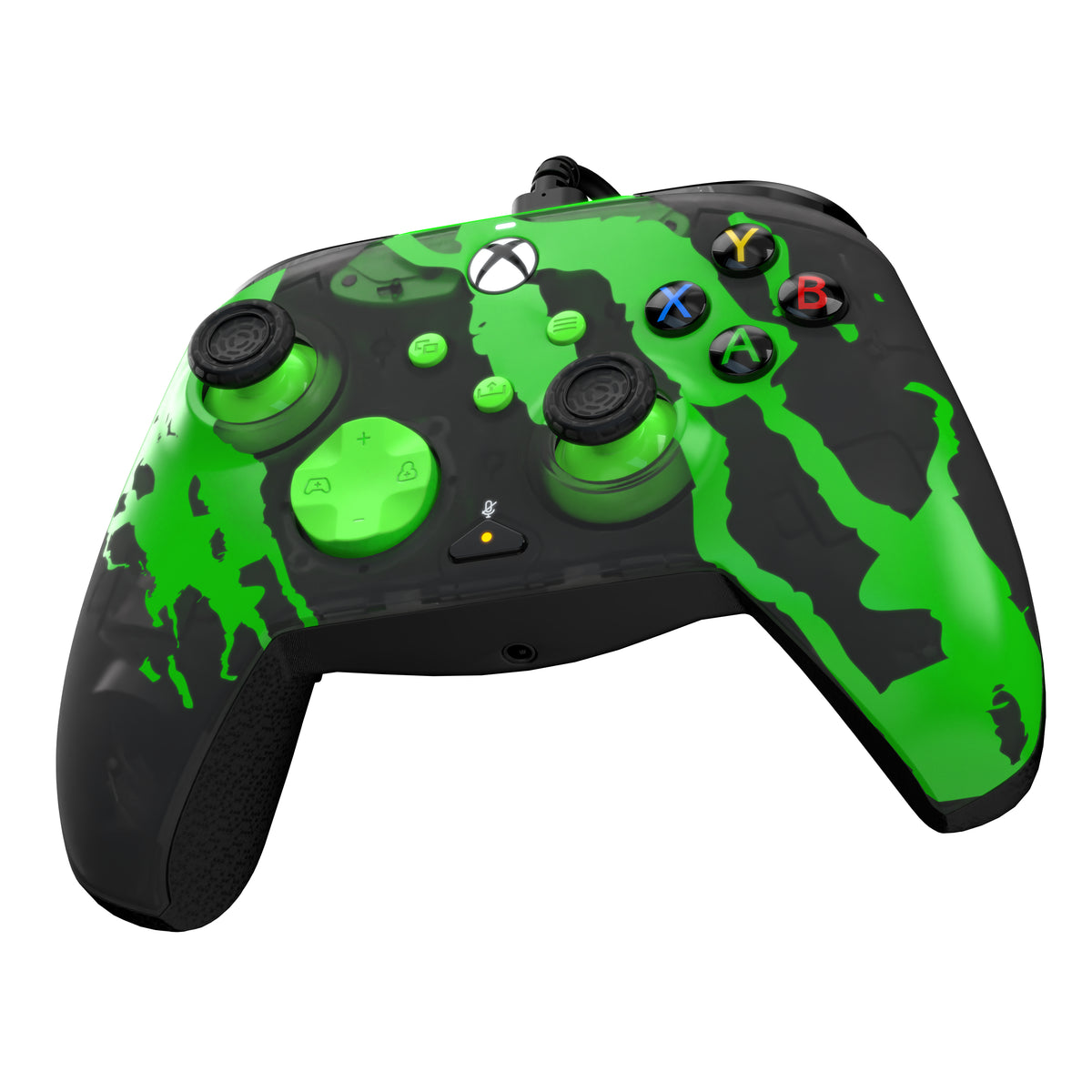 Manette de jeu - Xbox - Rematch Glow Advanced - Filaire - Jolt Green - PDP