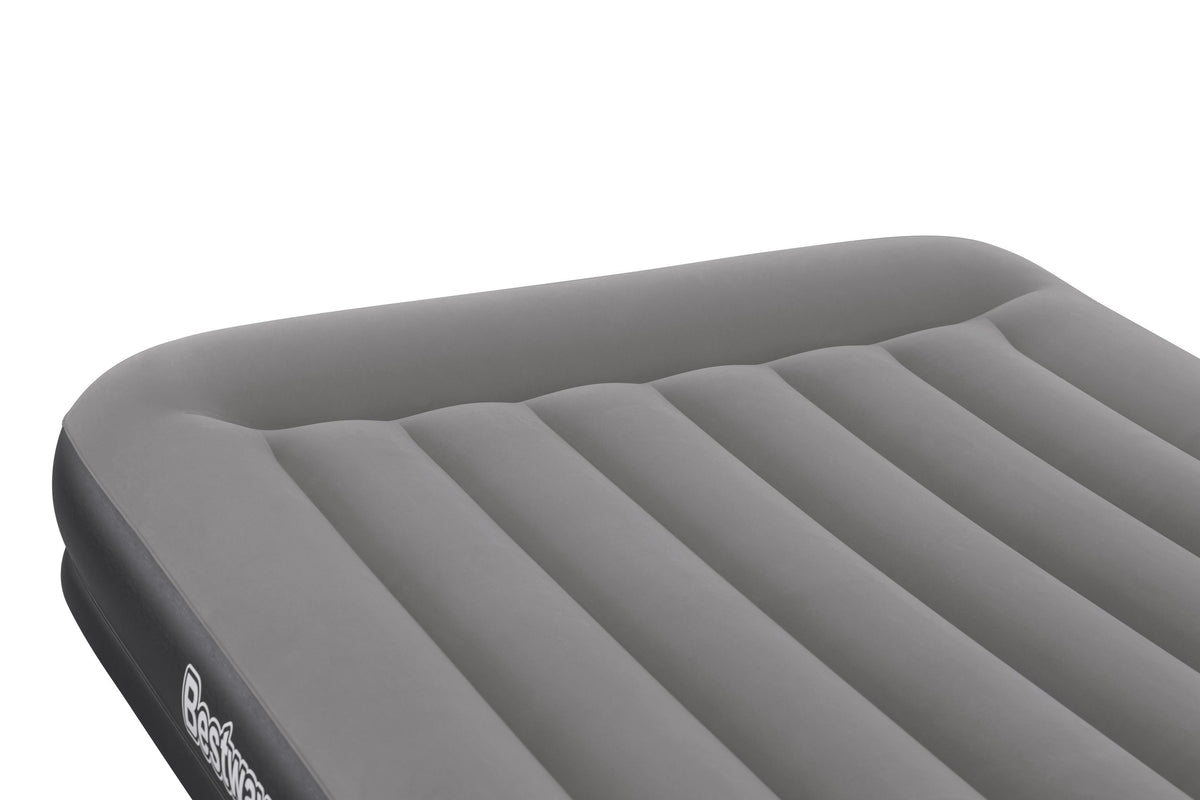 Matelas gonflable - BESTWAY - 671BU - Tritech Queen - 2 places, pompe USB intégrée, 2,03 m x 1,52 m x 36 cm