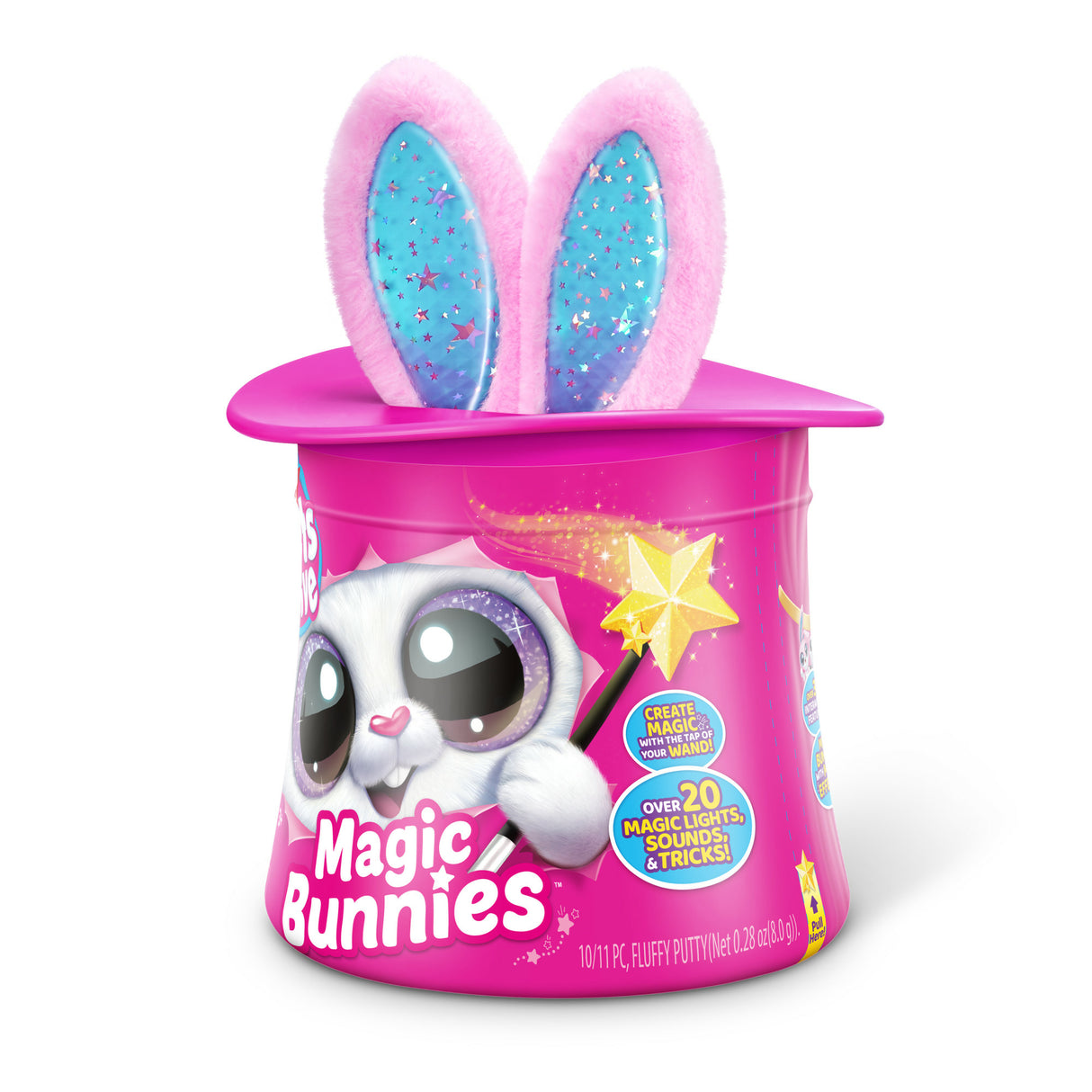 Jeu interactif - ZURU - PETS ALIVE Magic Bunnies - 20 surprises - Effets lumineux - Mixte