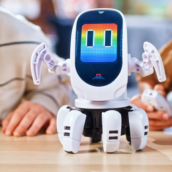 Robot radiocommandé - YCOO - Octobot RC - 19 cm - Multidirectionnel - 15 actions programmables - Des 5 ans