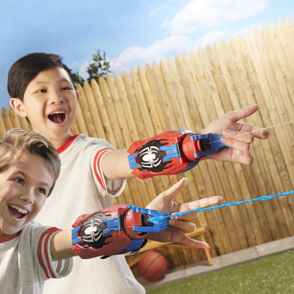 Lance-toile ultime Spider-Man blaster 2-en-1, jouet de déguisement Spider-Man, des 5 ans, Marvel Spider-Man Real Webs