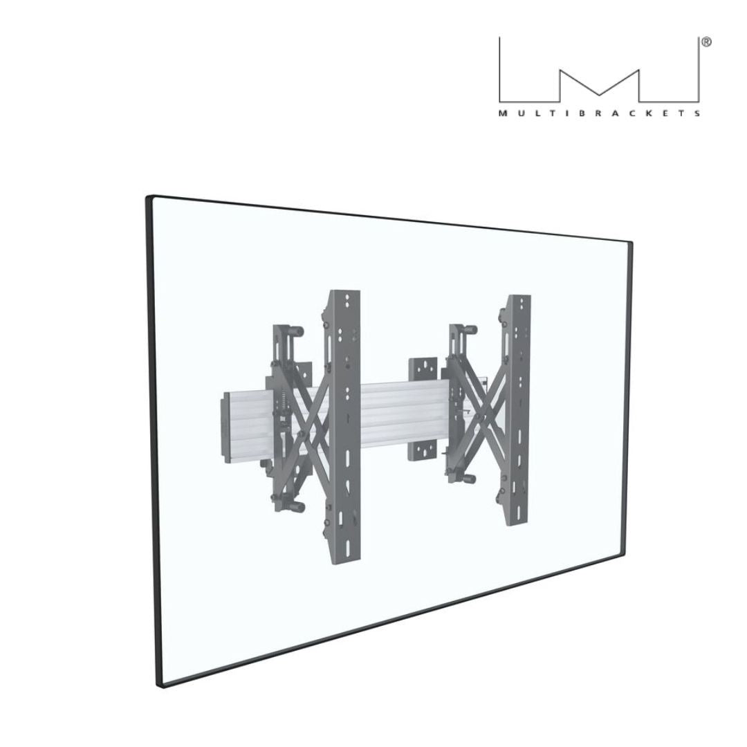 Fixation push in pop out MBW1U MULTIBRACKETS Silver pour moniteur 101,6cm 40 16