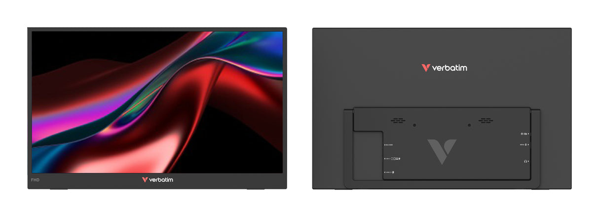 Ecran portable 15,6" Verbatim Light Full HD (Noir)