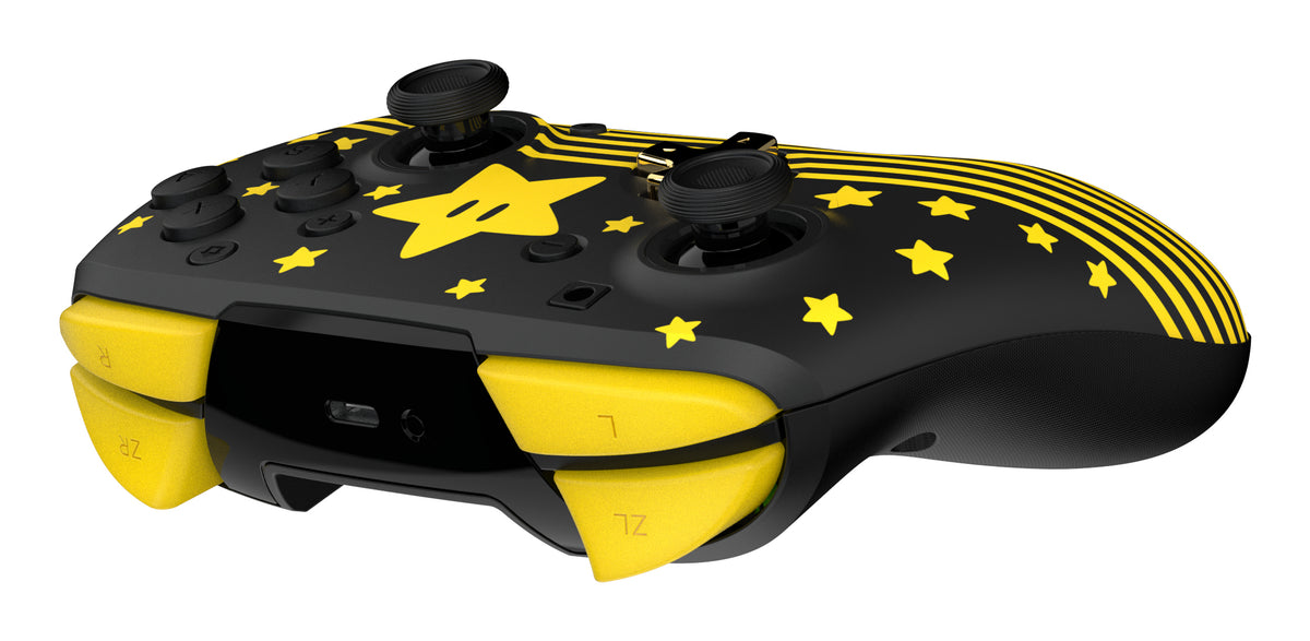 Manette gaming sans fil pour Nintendo Switch™ - TURTLE BEACH - TBC-8101-75 - Rematch™ Super Mario Star