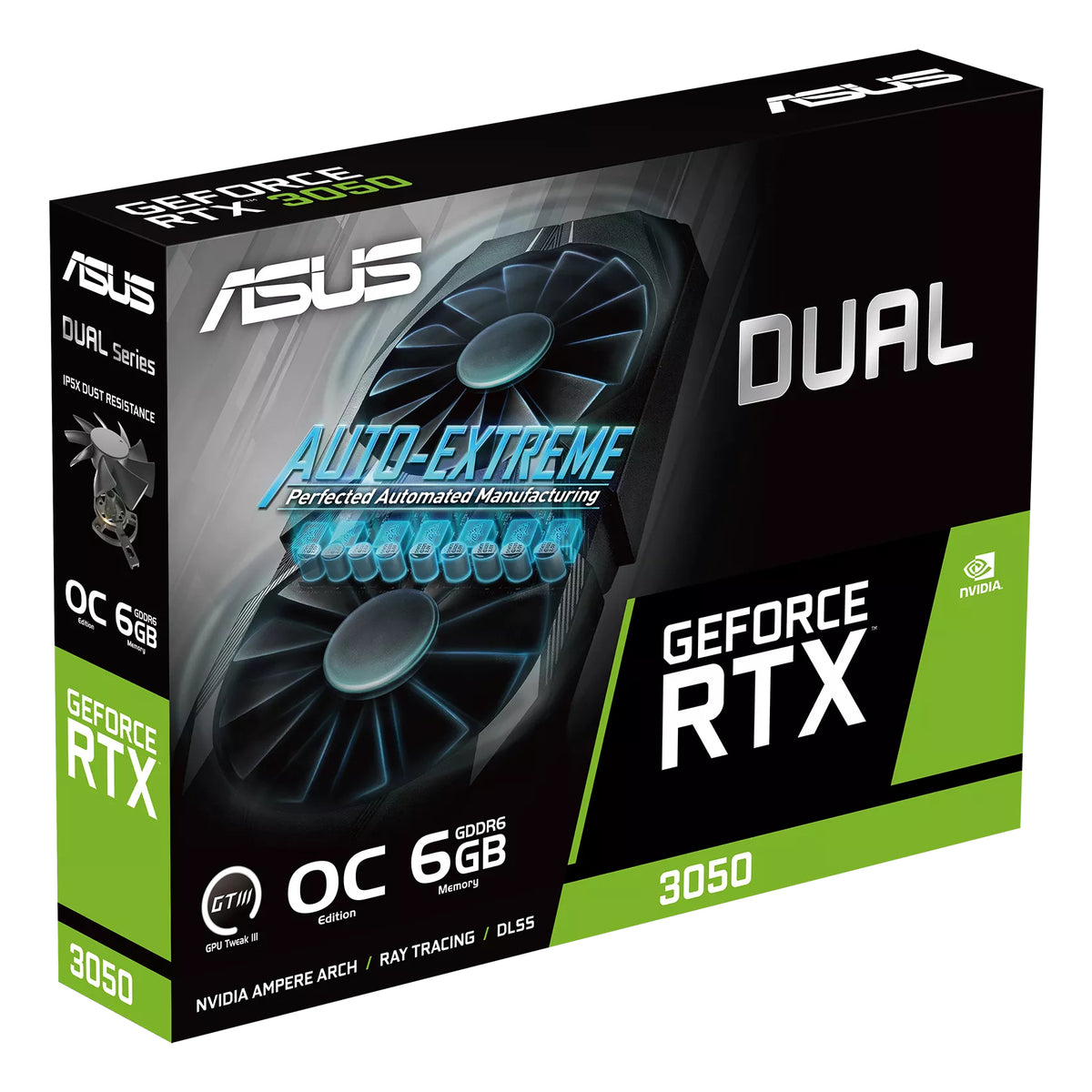 ASUS - Carte graphique - GeForce RTX 3050 OC Edition 6GB GDDR6