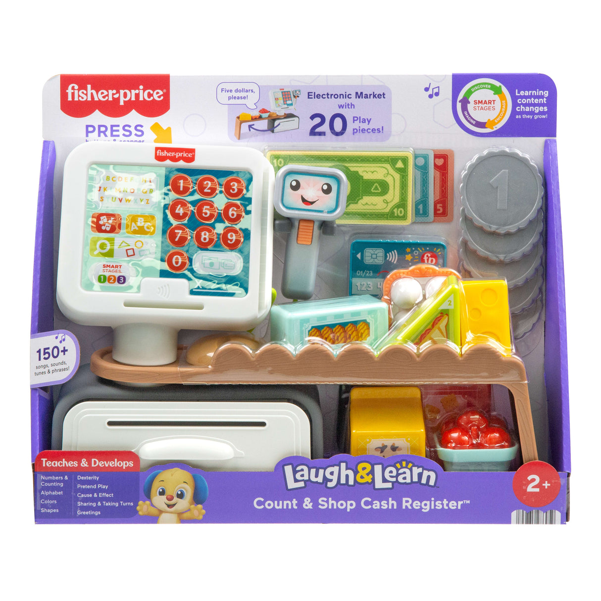 Fisher-Price - Ma Super Caisse Enregistreuse Rires et Éveil - Fisher-Price - JGW97