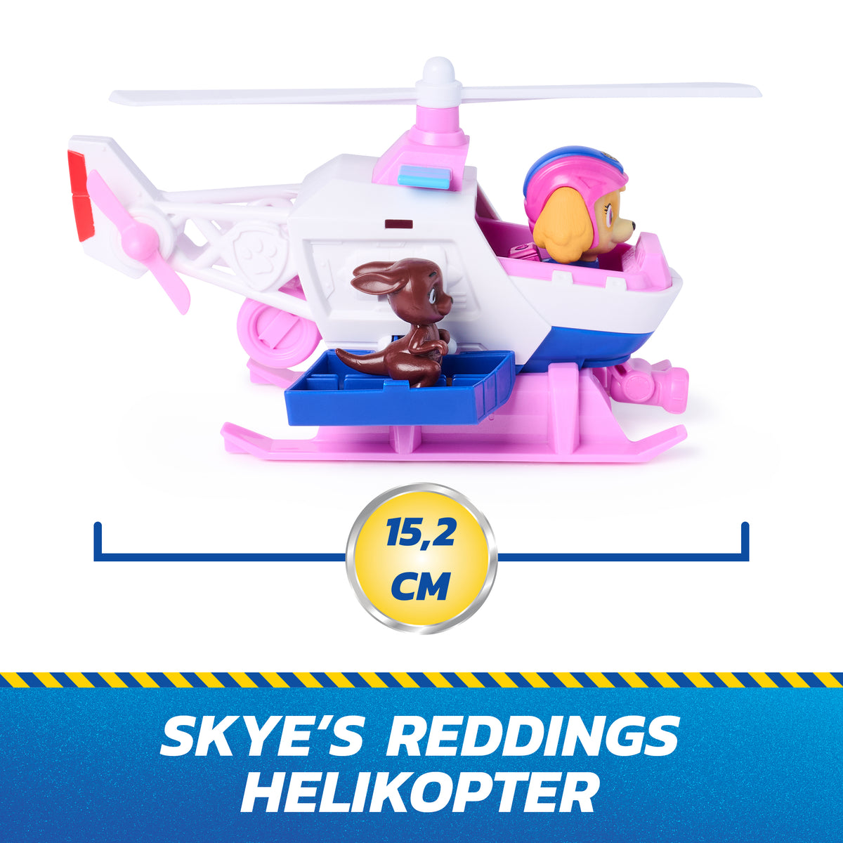 Véhicule et figurine - Stella - Search & Rescue - La Pat'Patrouille
