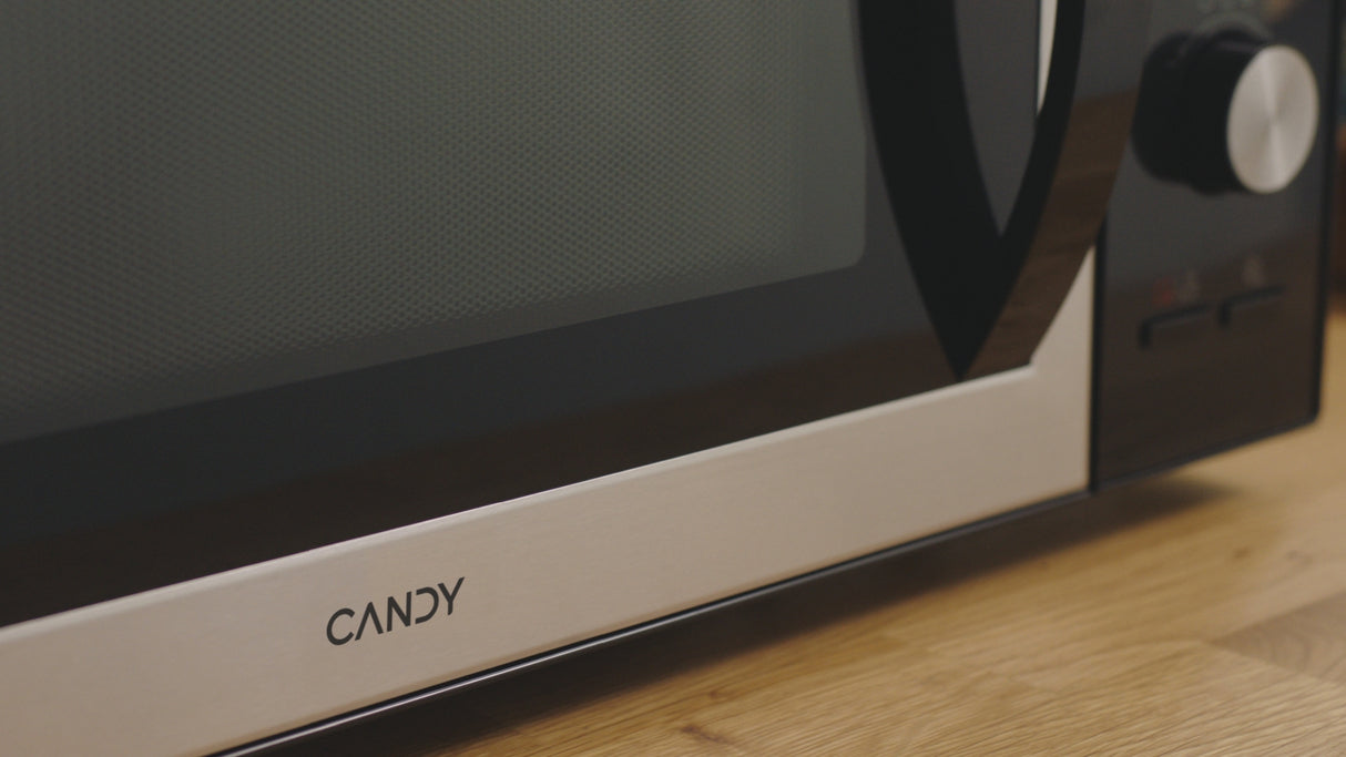 Micro-ondes CANDY Essenza CMCA29EDLB 1000W 29L Digital Noir - Combiné a chaleur tournante - 5 Niveaux de Puissance -10 Menus Aut