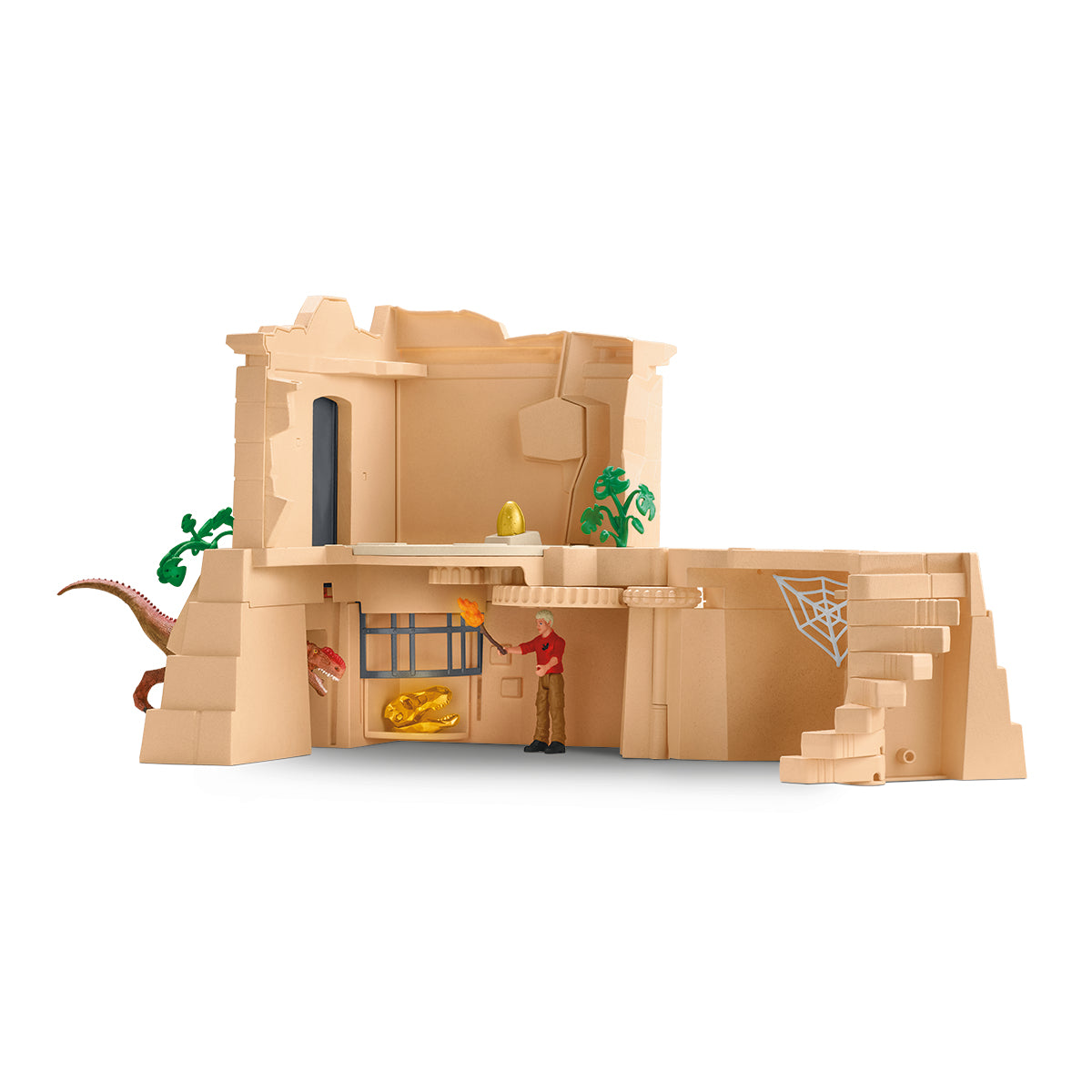 Grande Conquete du temple perdu, Playset figurines, SCHLEICH 42656 Dinosaurs, Des 4 ans