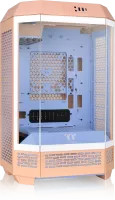 Boitier Mini Tour Micro ATX Thermaltake The Tower 300 avec panneaux vitrés (Orange/Bleu)