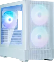 Boitier Mini Tour Micro ATX Zalman P30 Air RGB avec panneaux vitrs (Blanc)