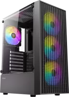 Boitier Moyen Tour ATX Antec AX27 Elite RGB avec panneau vitr (Noir)