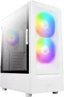 Boitier Moyen Tour ATX Antec NX410 RGB avec panneau vitré (Blanc)