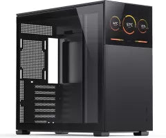 Boitier Moyen Tour ATX Jonsbo D41 Screen avec panneau vitré (Noir)