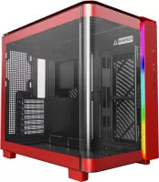 Boitier Moyen Tour ATX Montech King 95 RGB avec panneaux vitrés (Rouge)