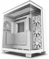 Boitier Moyen Tour ATX NZXT H9 Elite RGB avec panneaux vitrs (Blanc)