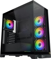 Boitier Moyen Tour ATX Xigmatek Endorphin Ultra RGB avec panneaux vitrs (Noir)