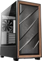 Boitier Moyen Tour E-ATX Antec Flux avec panneau vitré (Noir/Marron)