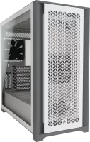 Boitier Moyen Tour E-ATX Corsair 5000D Airflow avec panneau vitré (Blanc)