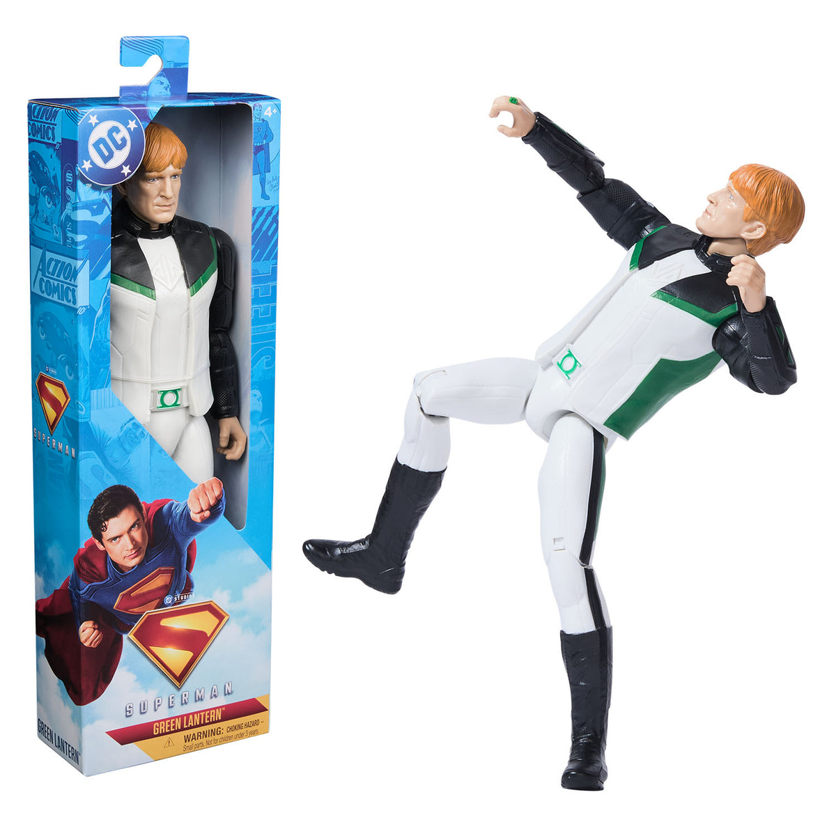 Grenn Lantern - Figurine 30 cm - des 4 ans - Superman le film