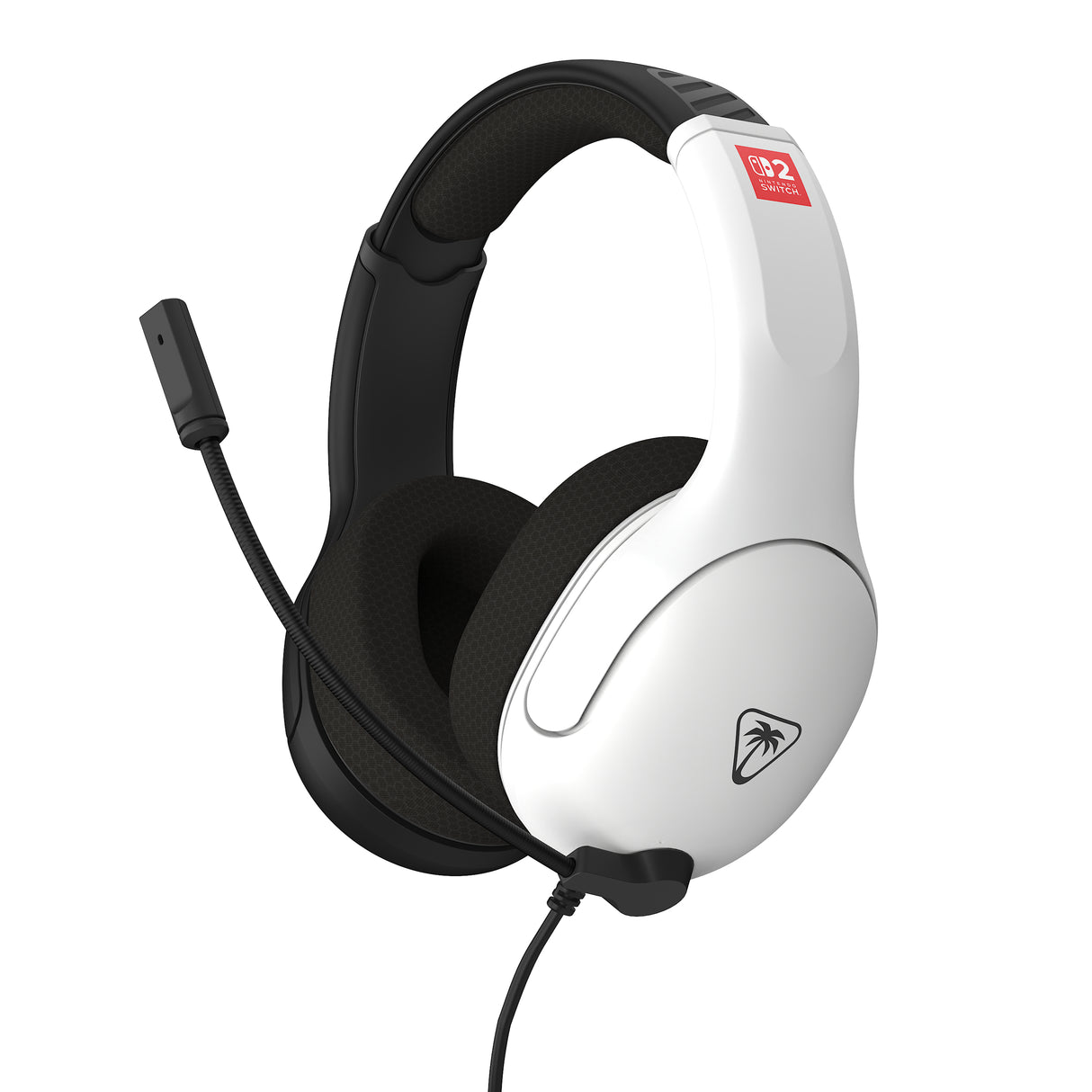 Casque gaming filaire - TURTLE BEACH - TBS-8003-05 - Airlite Fit - Sous licence officielle Nintendo pour Switch™ 2 - Noir & Blanc