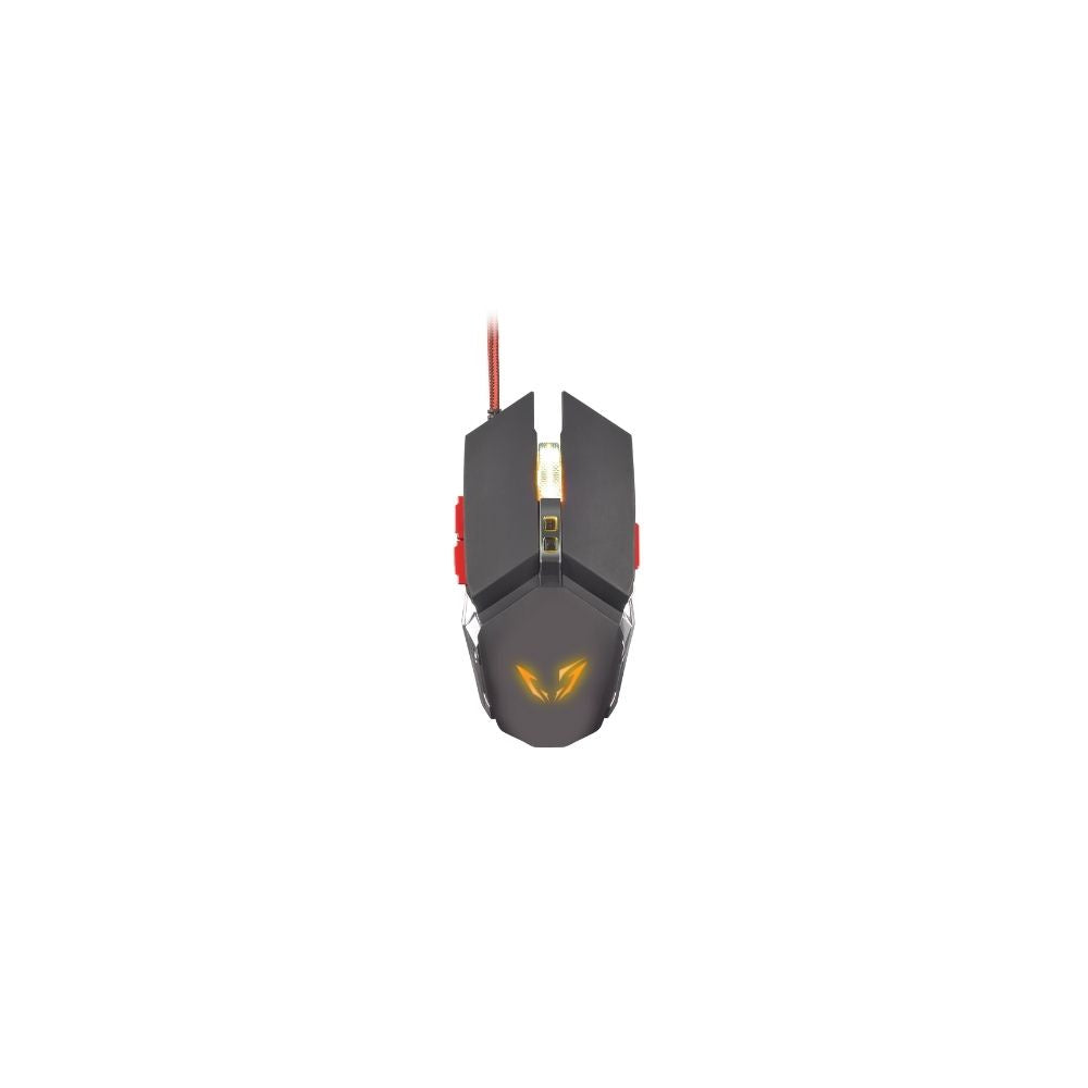 WE Gamium Souris Gamer métallique max 6400DPI avec Rétro-éclairage 6 couleurs, 7