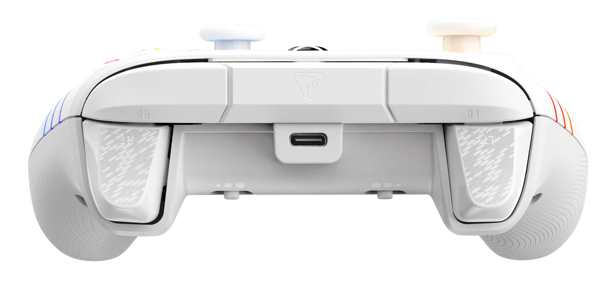 Manette de jeu - Xbox Series X|S, Xbox One et PC - Afterglow Wave - RGB - Filaire - Blanc- TURTLE BEACH