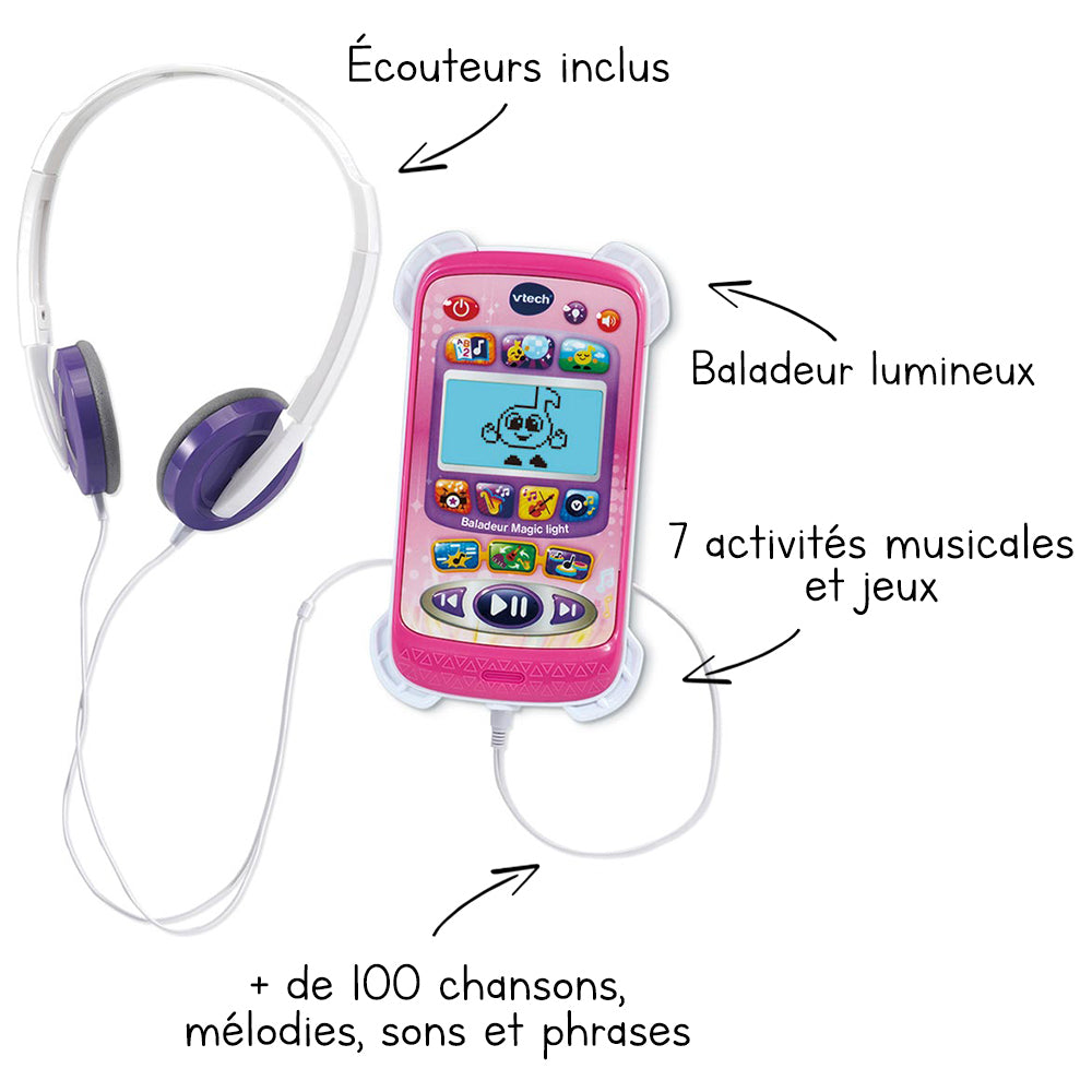 VTECH BALADEUR MAGIC LIGHT ROSE