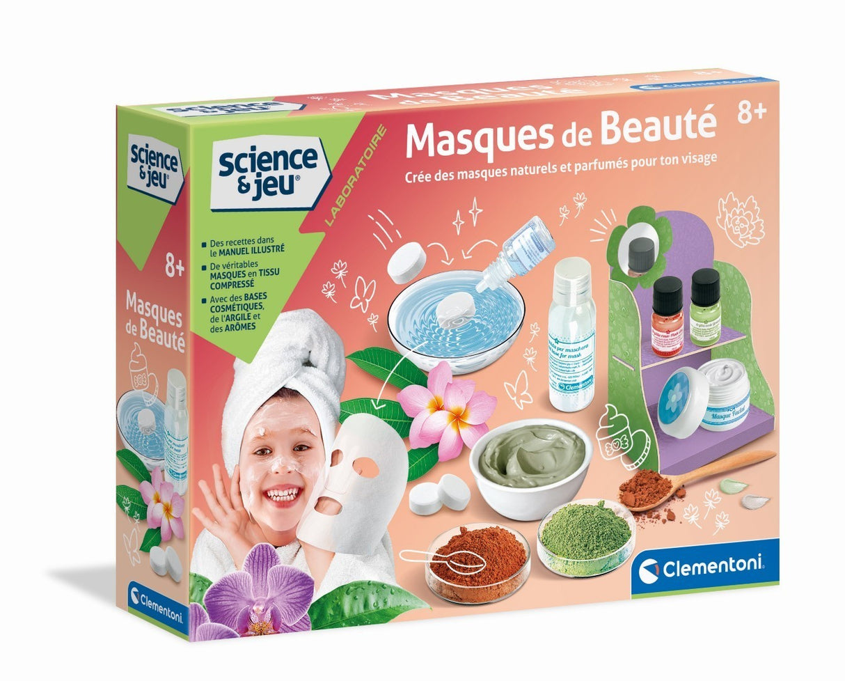 Masques de beauté - Clementoni - Science & Jeu - Jeux Scientifiques