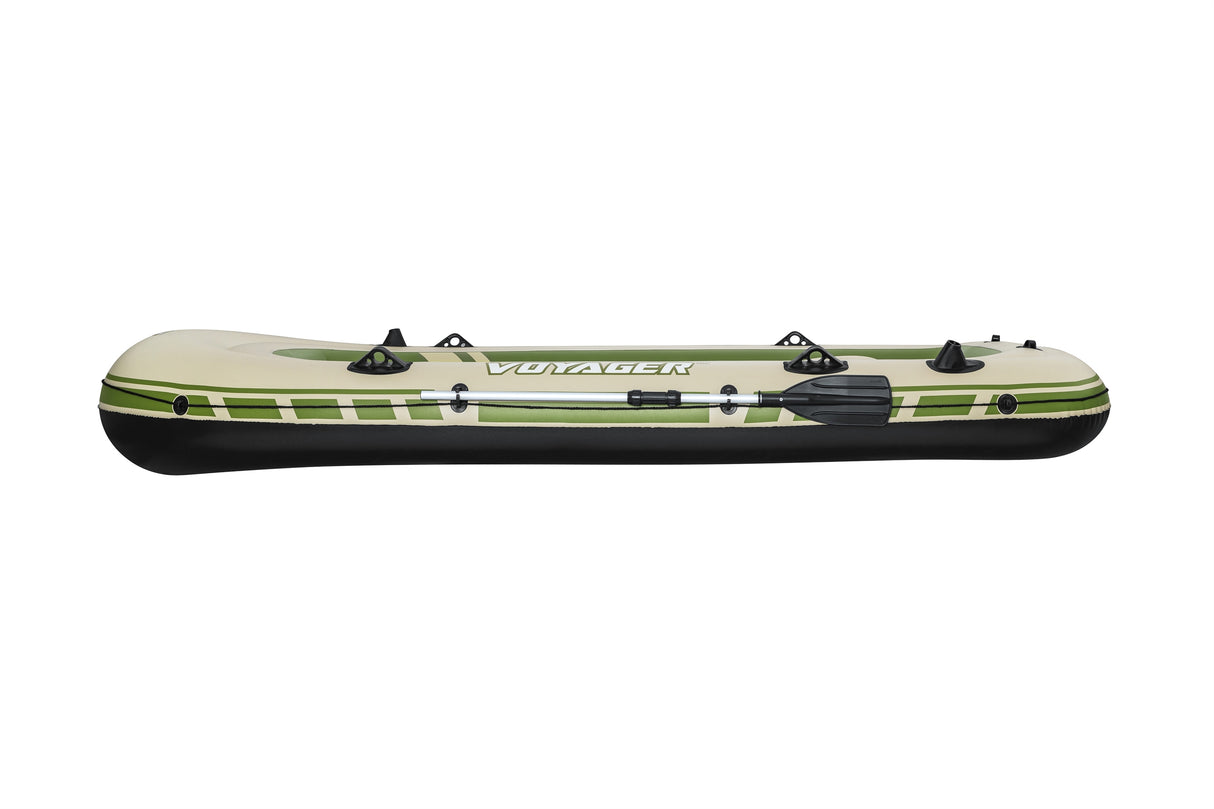 BATEAU GONFLABLE VOYAGERA© X4 SET HYDRO-FORCEA©, 350 X 145 CM, 4 ADULTES