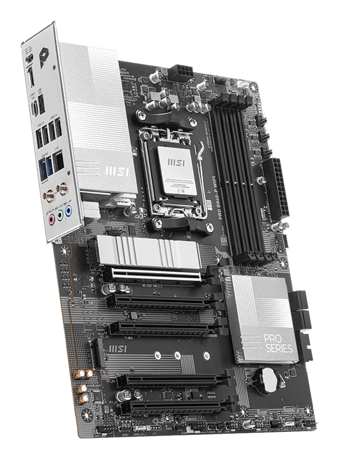 Carte mere - MSI - PRO B840-P WIFI - AM5 - DDR5 - Wi-Fi 7 - 2.5 GbE