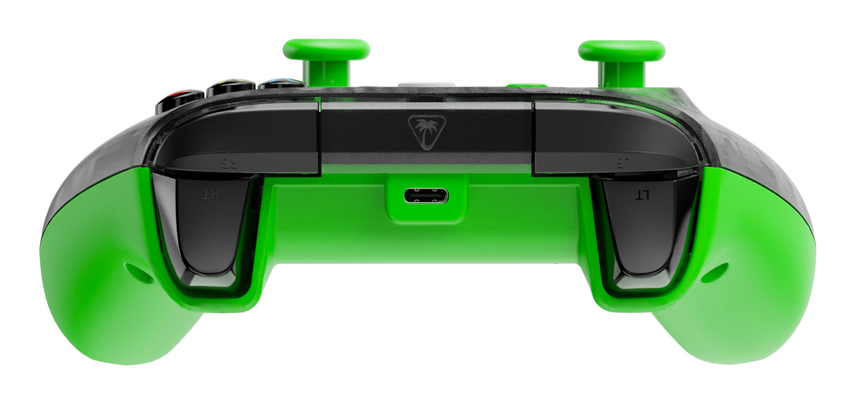 Manette de jeu - Xbox Series X|S, Xbox One et PC - Rematch Core - RGB - Filaire - Camouflage Noir / Vert - TURTLE BEACH