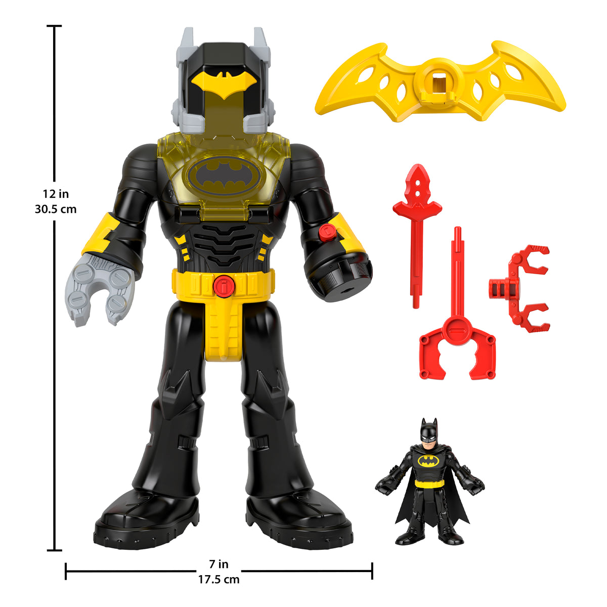 Imaginext Batman dans son Exosquelette - Fisher-Price figurine DC Super Friends - Des 3 ans - HYG31