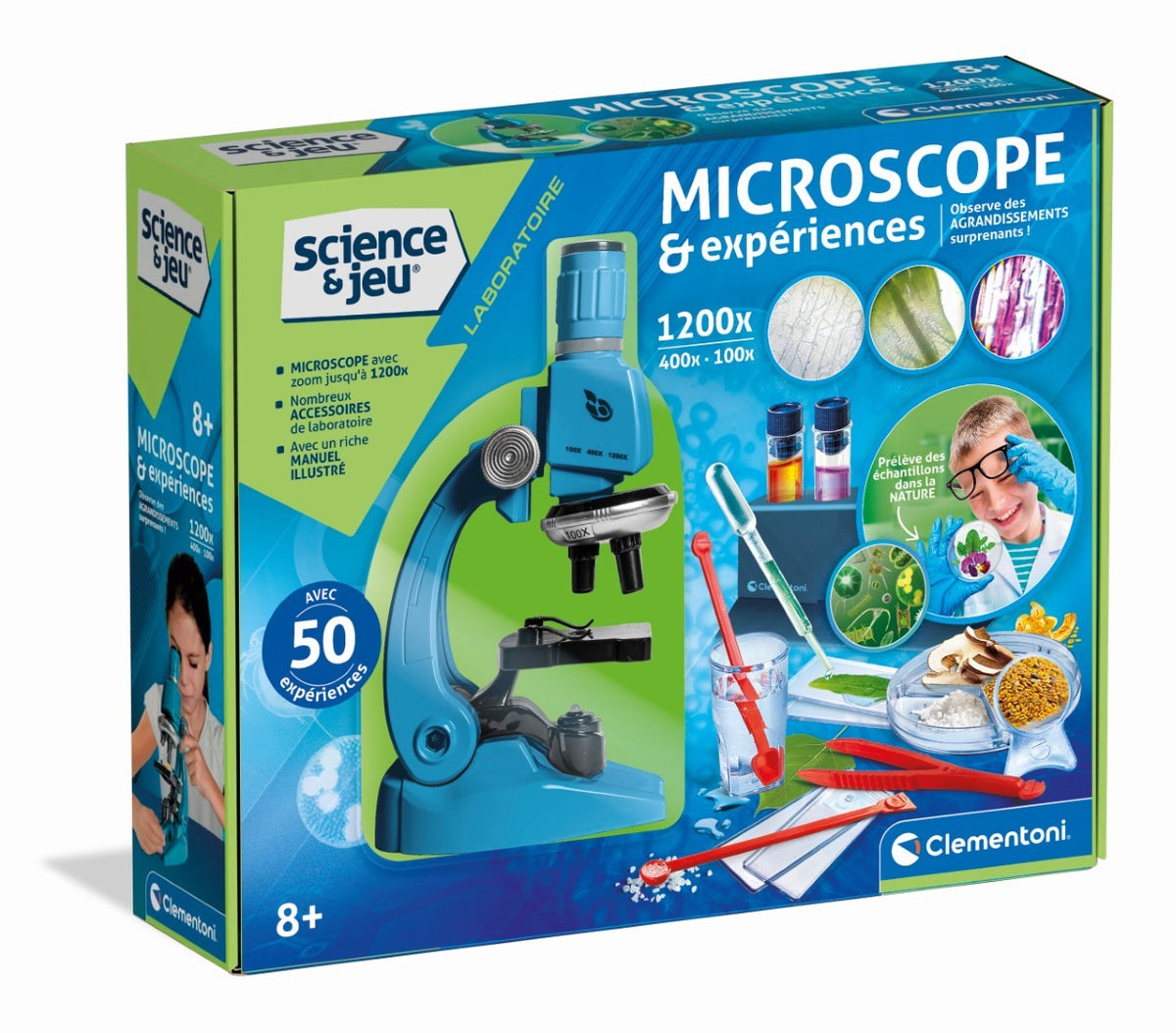 Microscope Super - Clementoni - Science & Jeu - Jeux Scientifiques