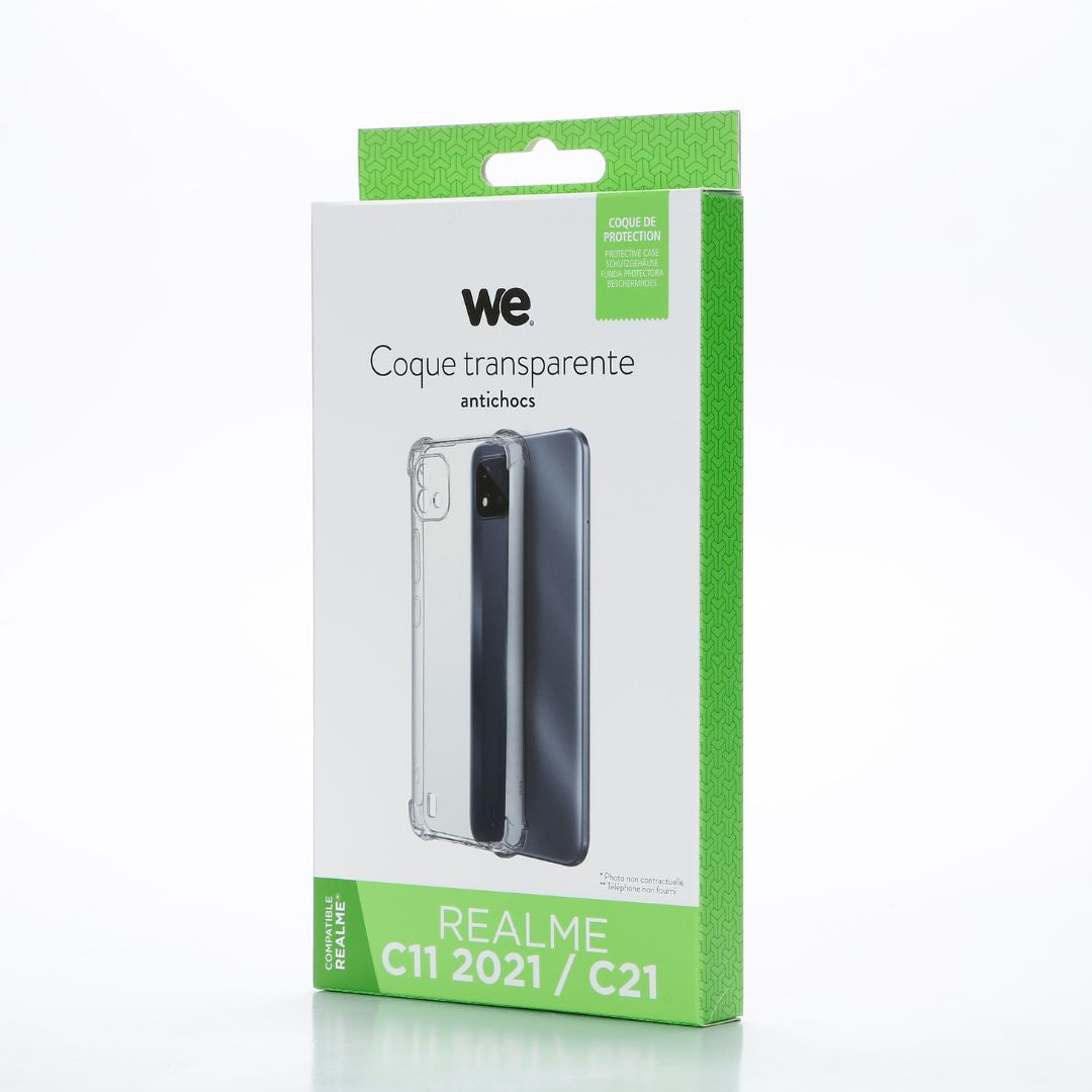 WE Coque de protection TPU REALME C11 2021 / C21 Transparent