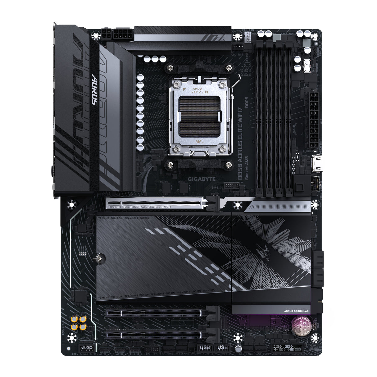 Carte mere - GIGABYTE - B850 AORUS ELITE WIFI7 - Socket AM5 - DDR5 - Wi-Fi 7