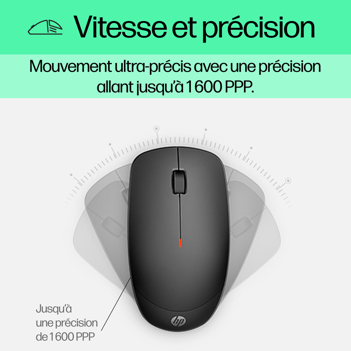 Ensemble Clavier Souris sans fil HP 230 - AZERTY