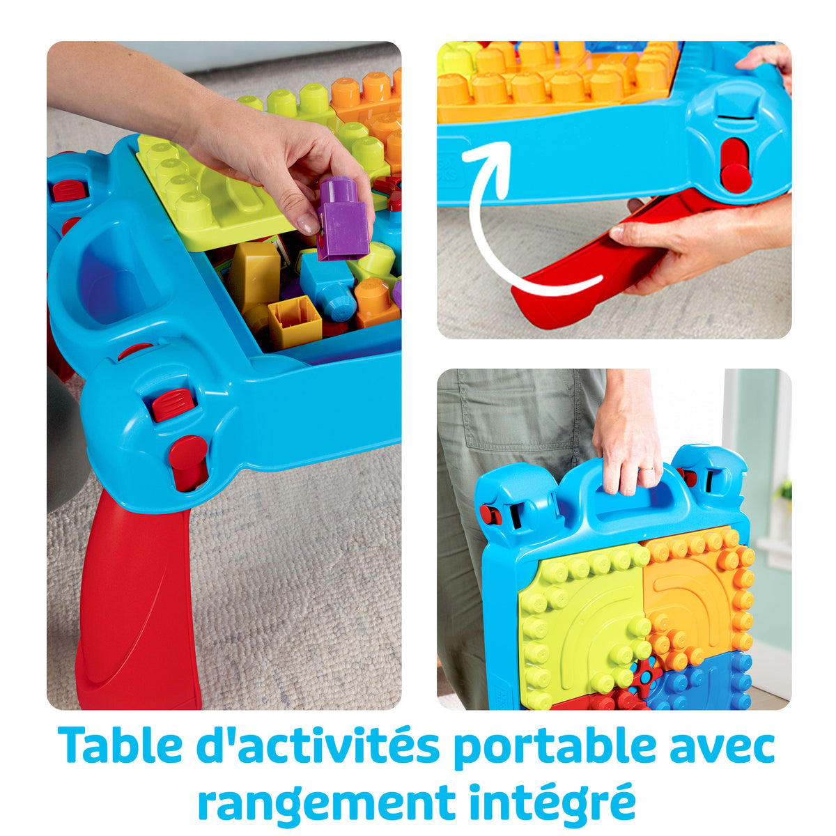 MEGABLOKS First Builders - La Table 3-en-1