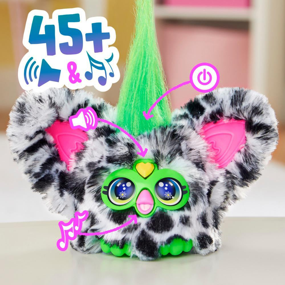 Furby Furblets Moo-Boo, Mini peluche électronique pour filles et garçons, plus de 45 sons, a partir de 6 ans, série 4, Hasbro