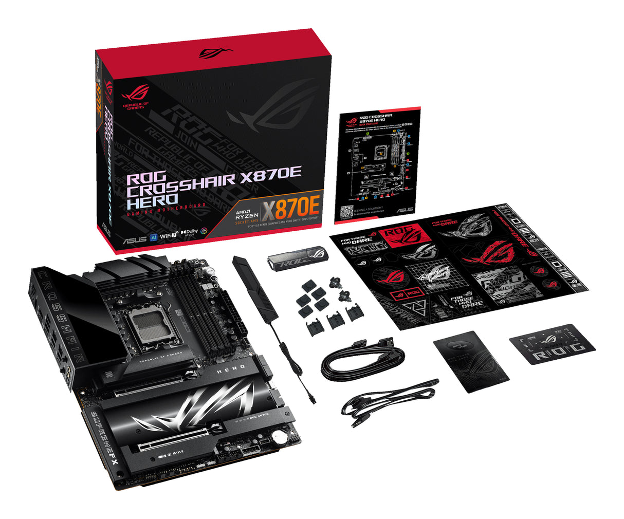 Carte mere - ASUS - CROSSHAIR X870E HERO
