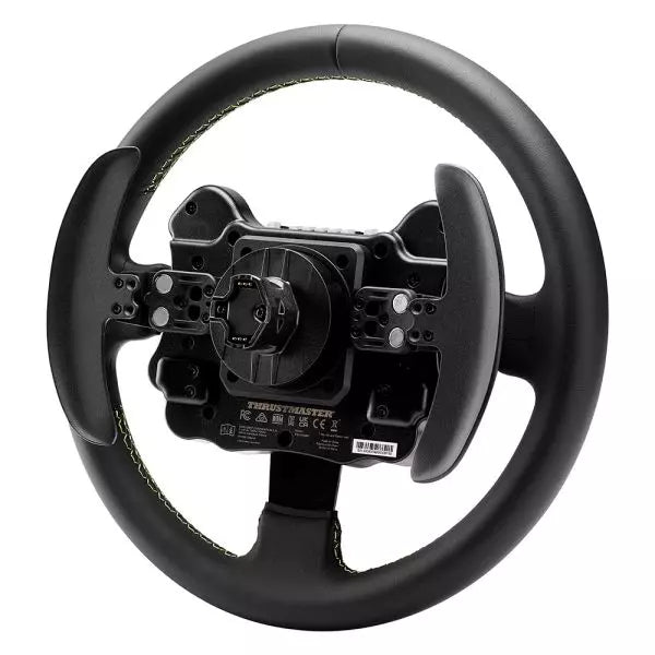 Volant PC/PS4/PS5/Xbox - THRUSTMASTER - Evo Racing 32R - Leather Cuir/structure Alu 32cm Palettes magnétiques 25 boutons 7 LEDS