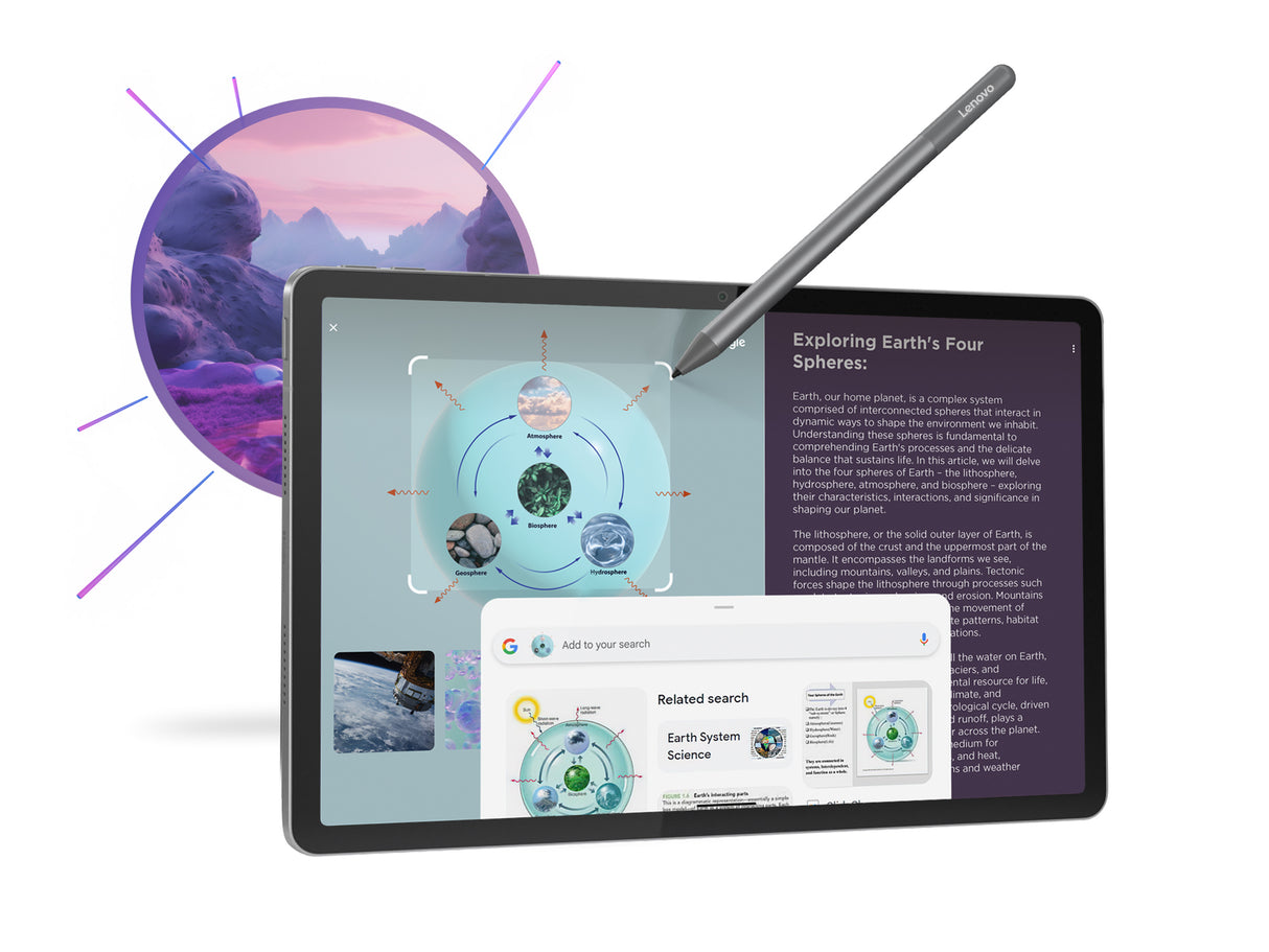 Tablette tactile LENOVO Idea Tab - 11 2,5K IPS - 8 Go RAM - Stockage 128 Go - Gris+ Stylet
