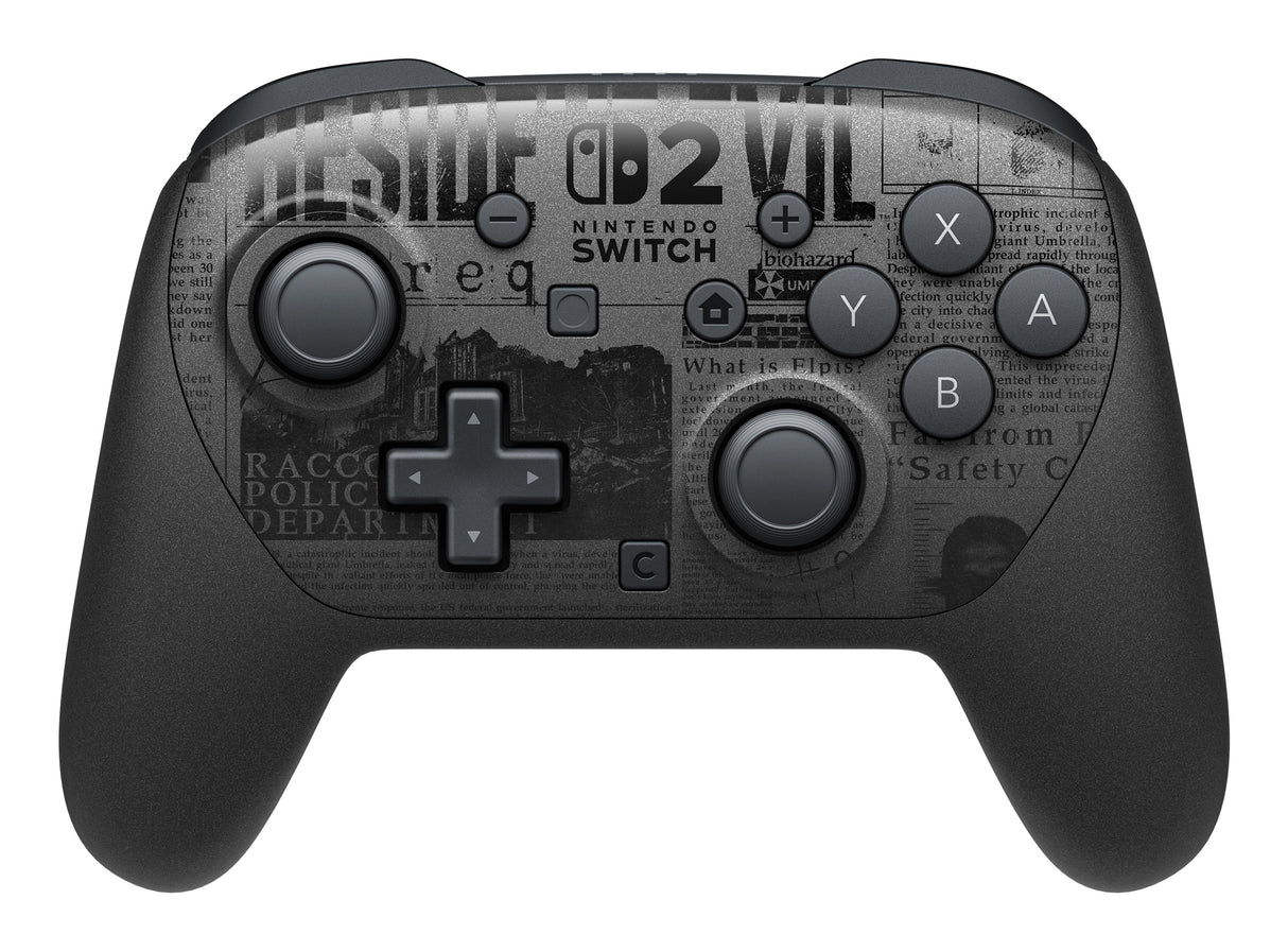 Manette Switch Pro 2 pour Nintendo Switch 2 • Édition Resident Evil Requiem